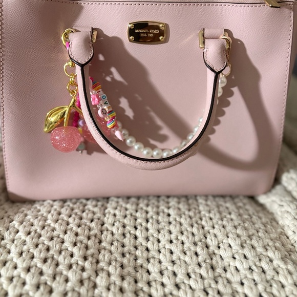 Michael Kors Light Pink Satchel with Gold Accents - Picture 2 of 9